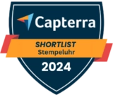 Capterra – Shortlist (Time Clock) 2024