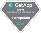 GetApp – Best Functionality and Features (Time Clock) 2025
