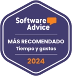 Software Advice - Most Recommended - Time and Expense 2024