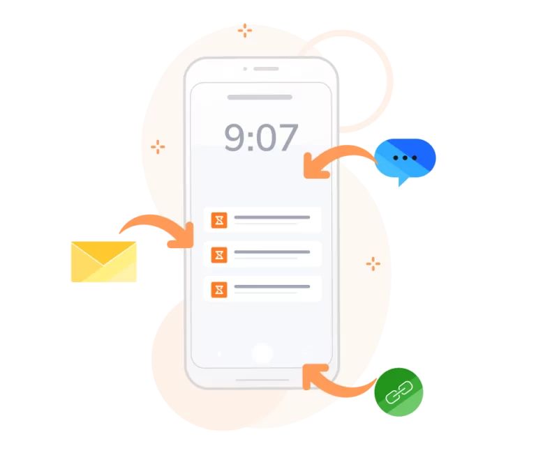 Onboarding del team tramite app.