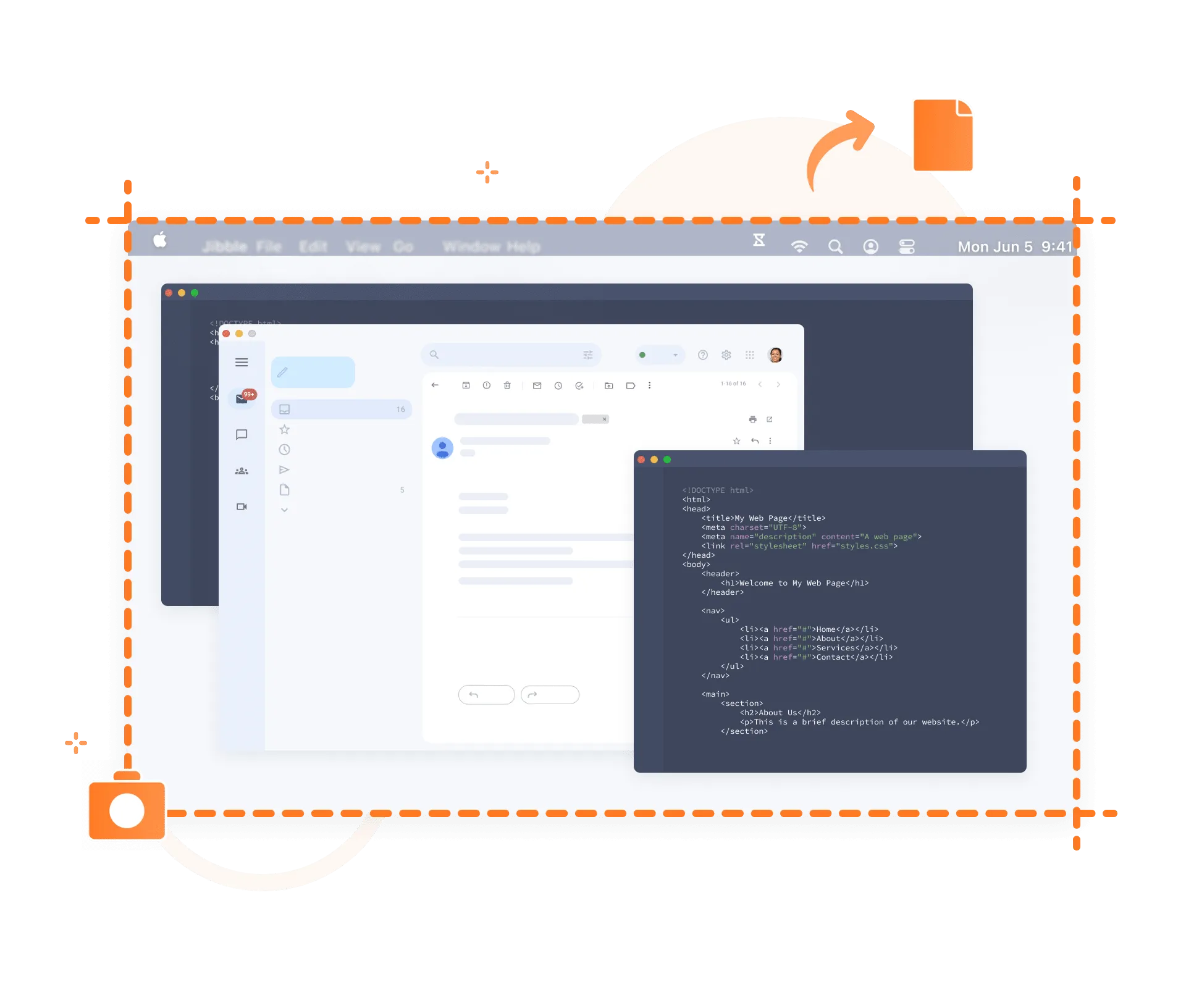 Software di time tracking con screenshot per Mac.