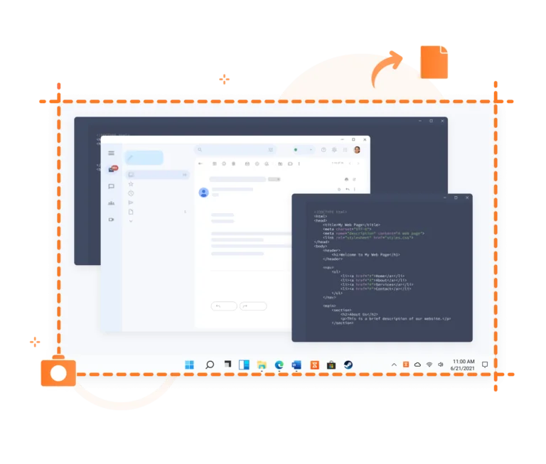 Screenshot monitoring on the Jibble desktop app