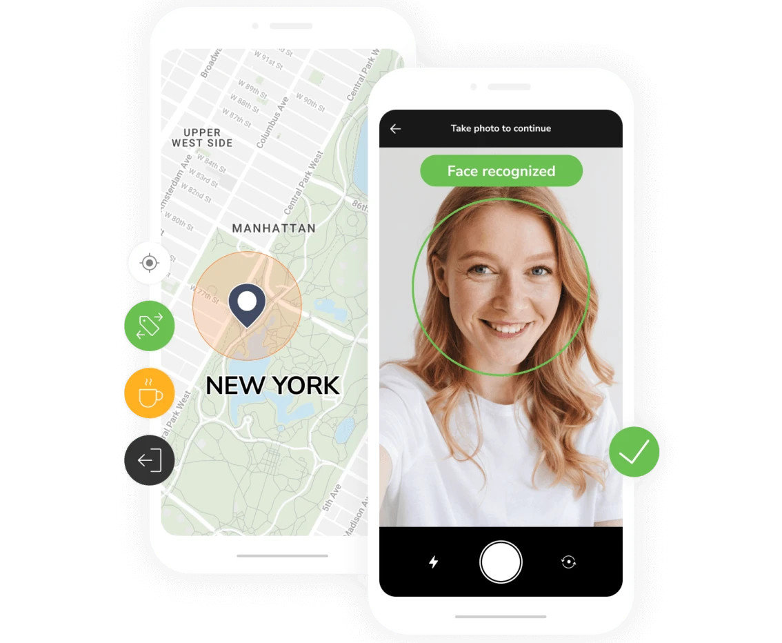 Face recognition and GPS