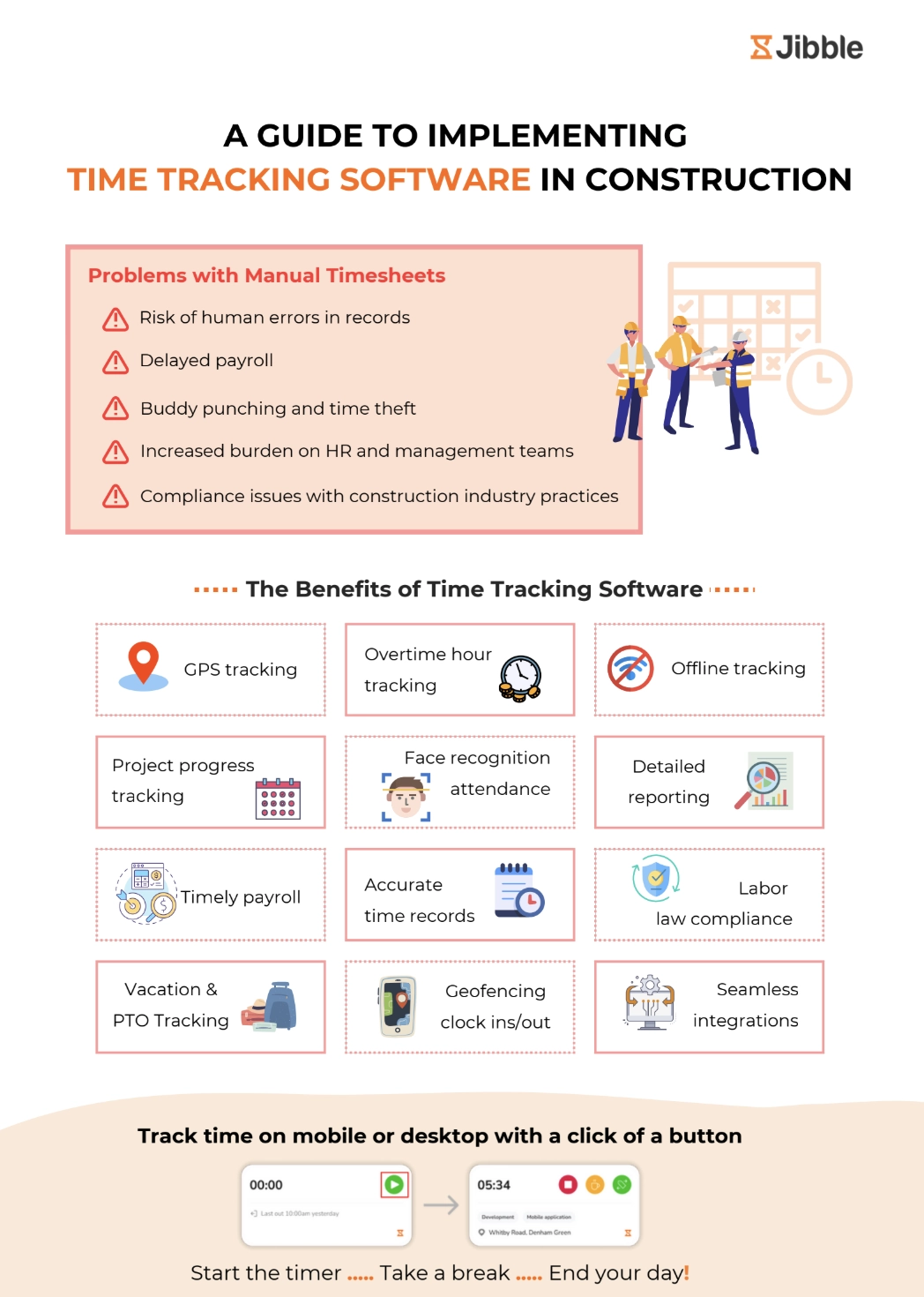 Guide to Implementing Time Tracking Software in Construction
