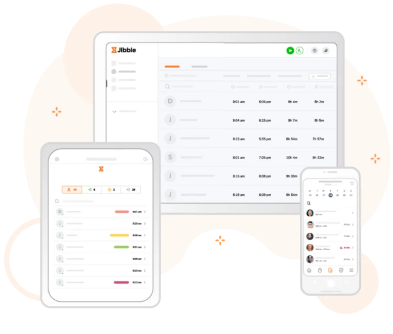 Suivi du temps sur plusieurs appareils