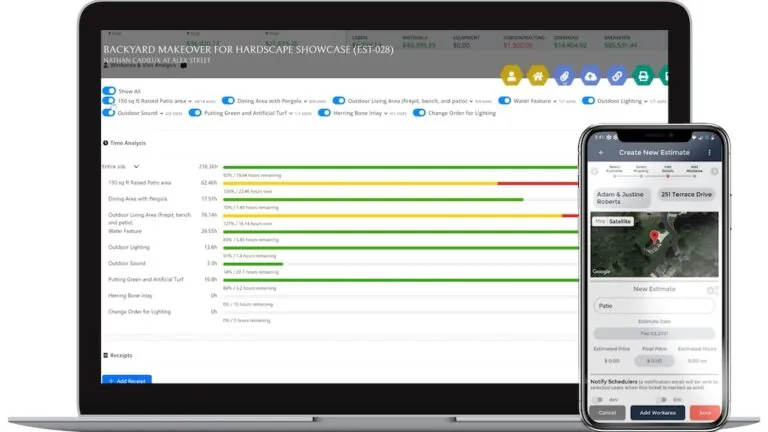 Dashboard view of SynkedUp