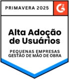 G2 - Highest User Adoption Small-Business Workforce Management - Spring 2025