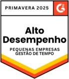 G2 - High Performer Small-Business Time Tracking - Spring 2025