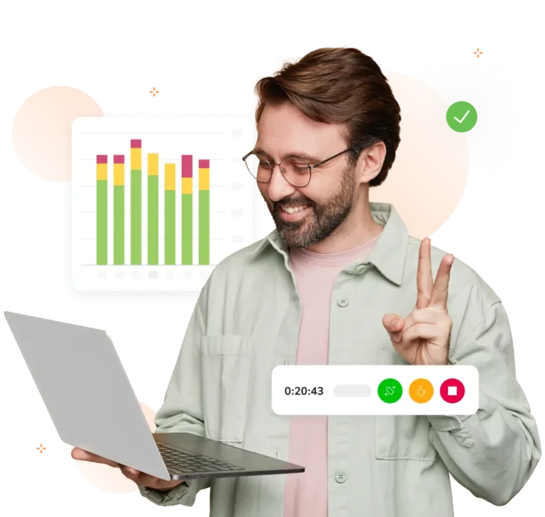 ilustración de control horario