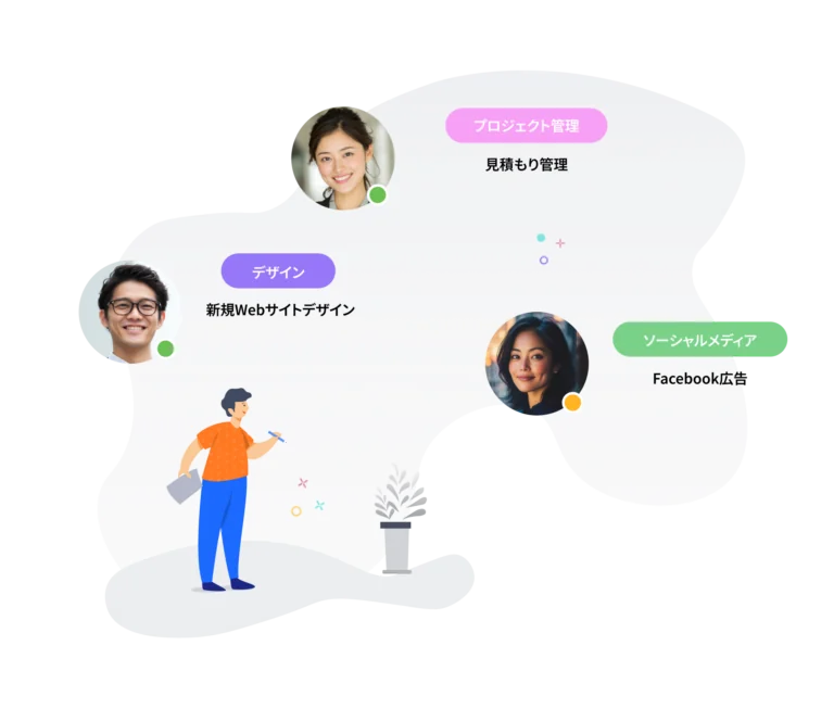作業内容を記録できるタイムトラッカー