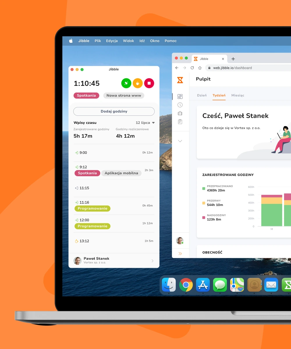 Web and desktop app in Polish