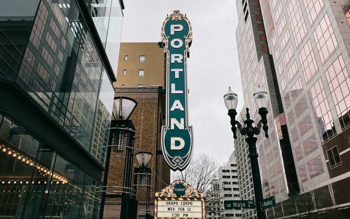 photo showing a place in portland area, Oregon
