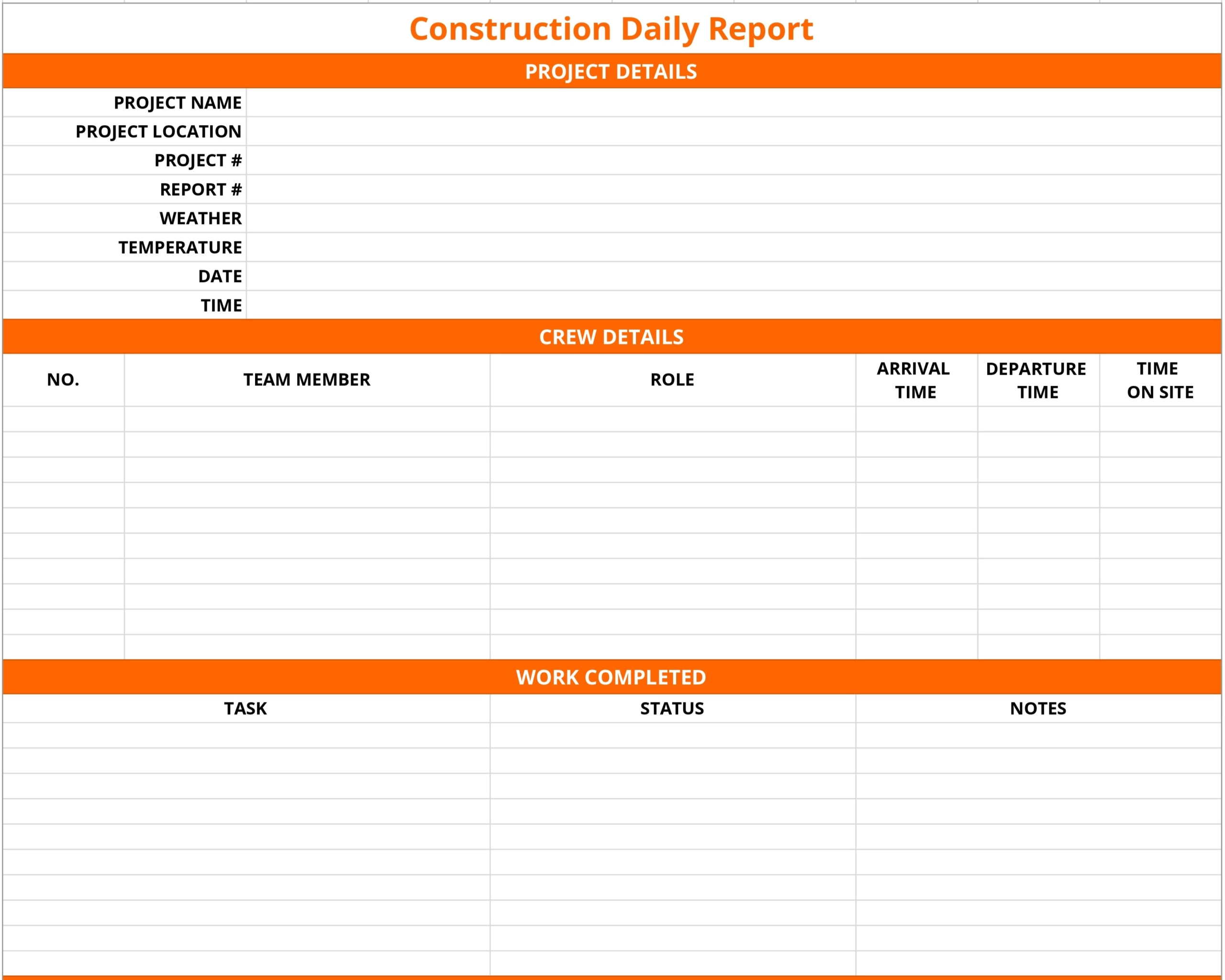 construction daily report template thumbnail