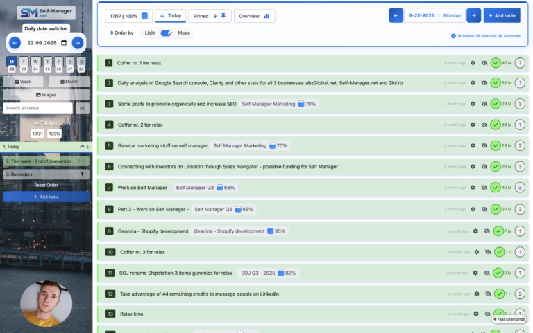 Self Manager AI
