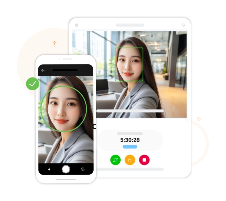 Clock in dengan face recognition