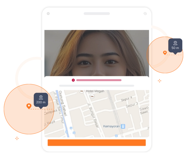 Pelacakan lokasi GPS di tablet