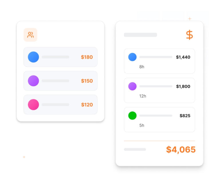 Using member rates or custom project rates for invoices