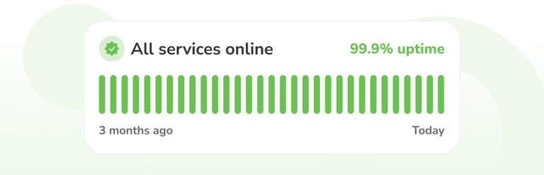 Illustration of uptime