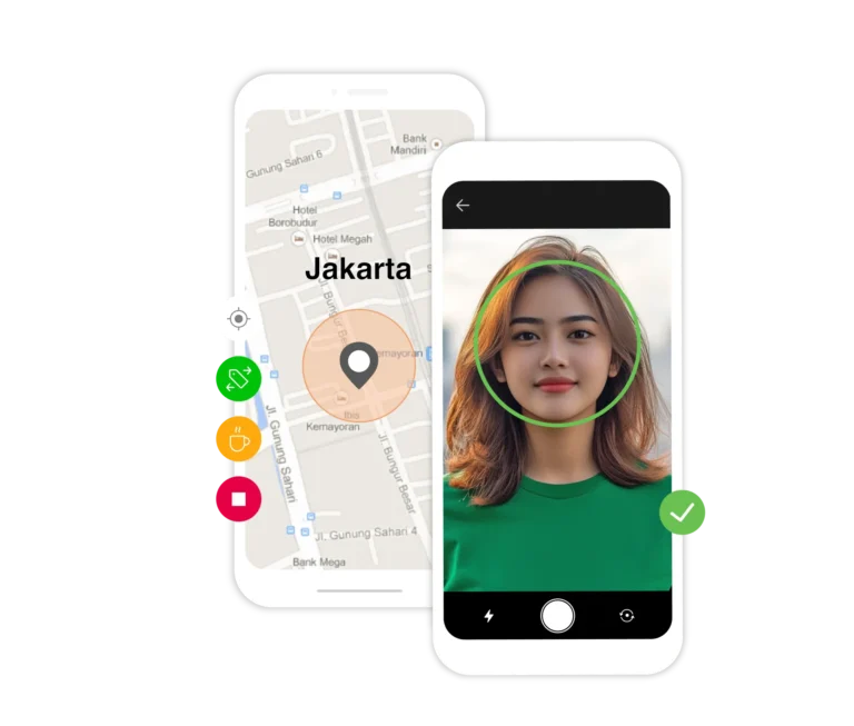 Fitur pelacakan GPS & face recognition