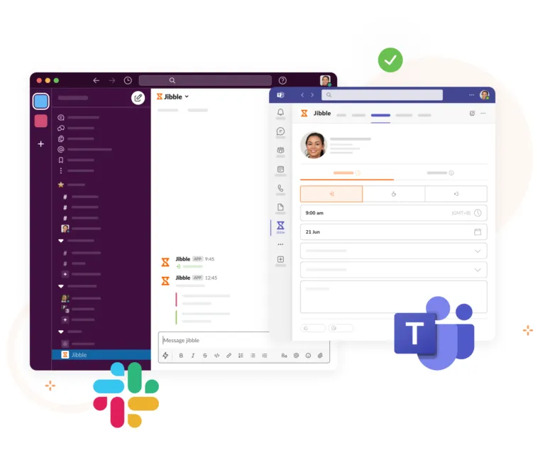 MS TeamsやSlackでのタイムトラッキング