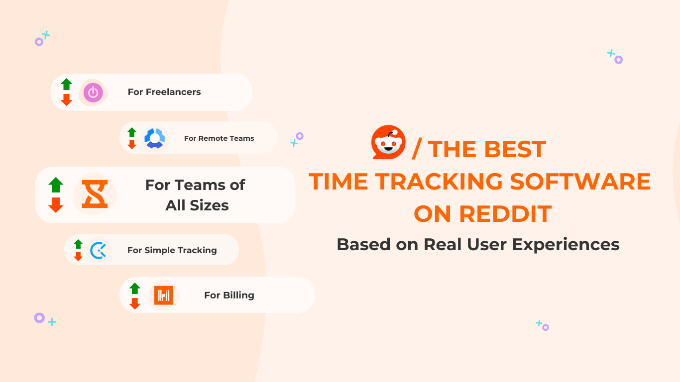 the best time tracking software on reddit including jibble, clockify, and hubstaff