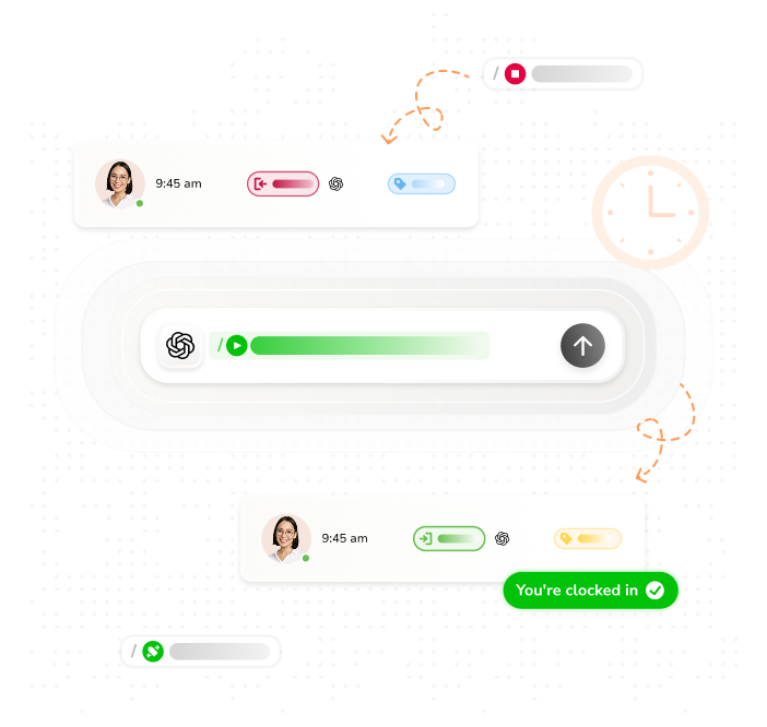 Clocking in to Jibble via ChatGPT
