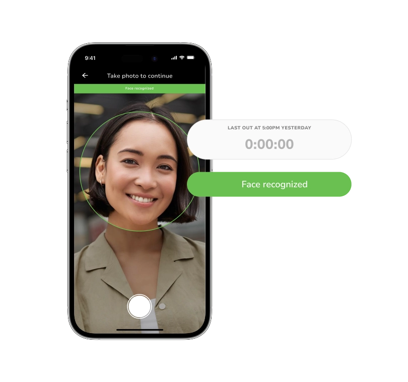 Jibble face recognition