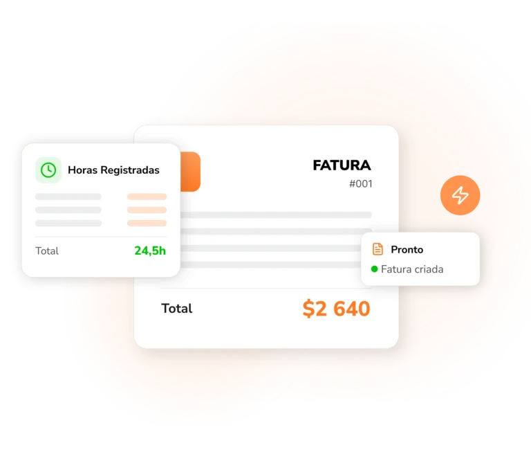 Software de controle de horas com faturamento