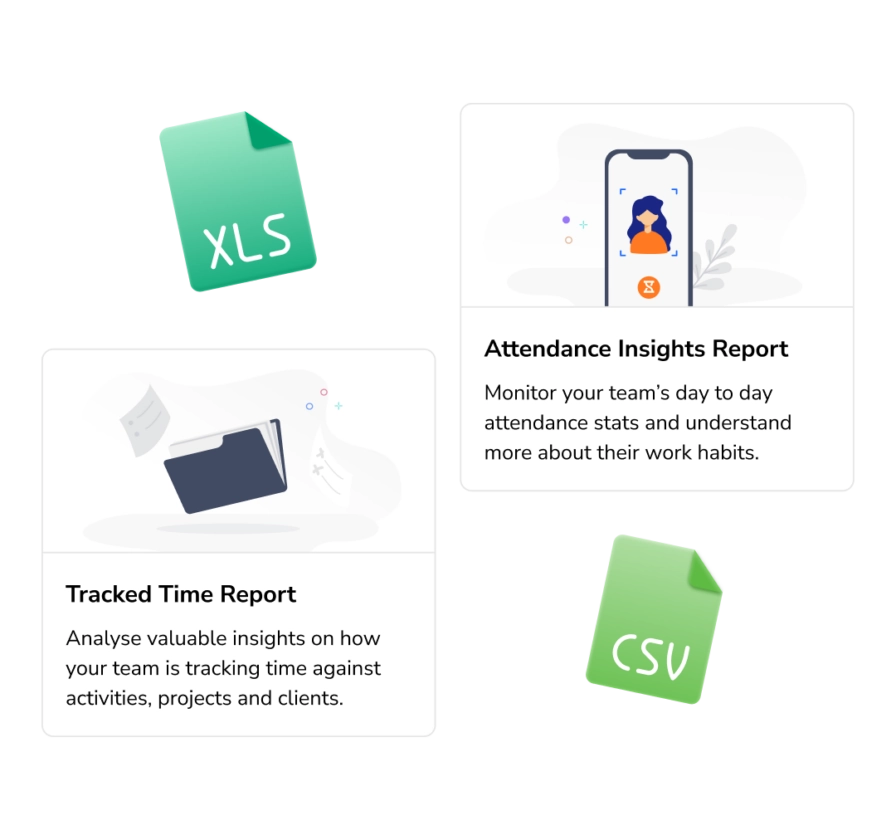 Automated timesheets and reports