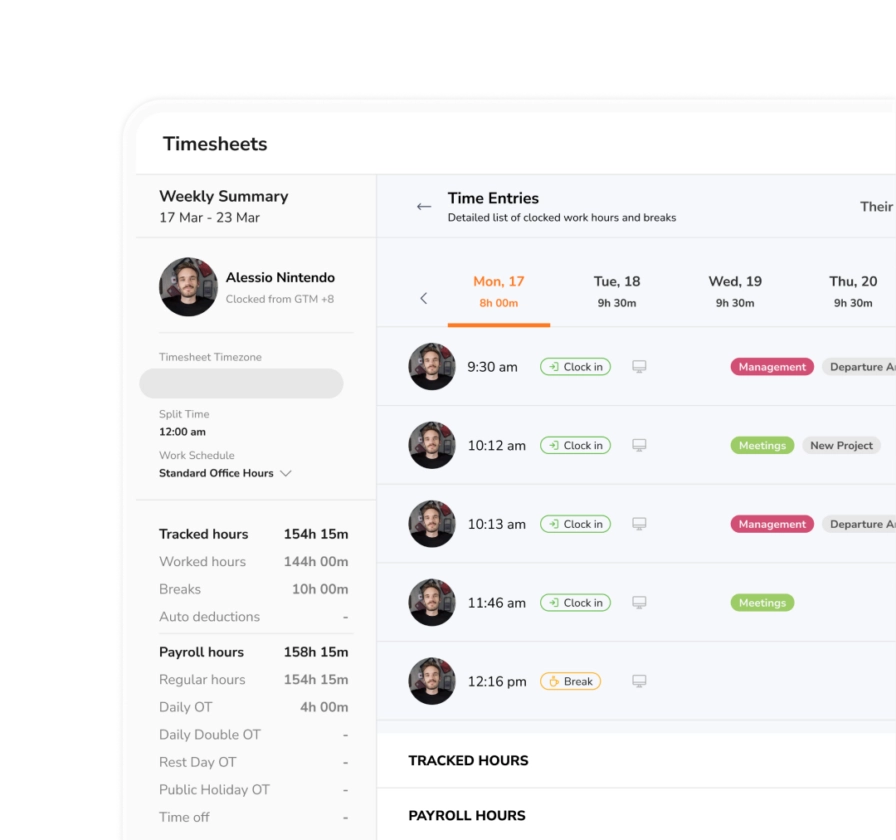 Real-time dashboard