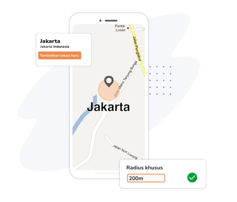 aplikasi absensi dengan pencatatan lokasi kehadiran